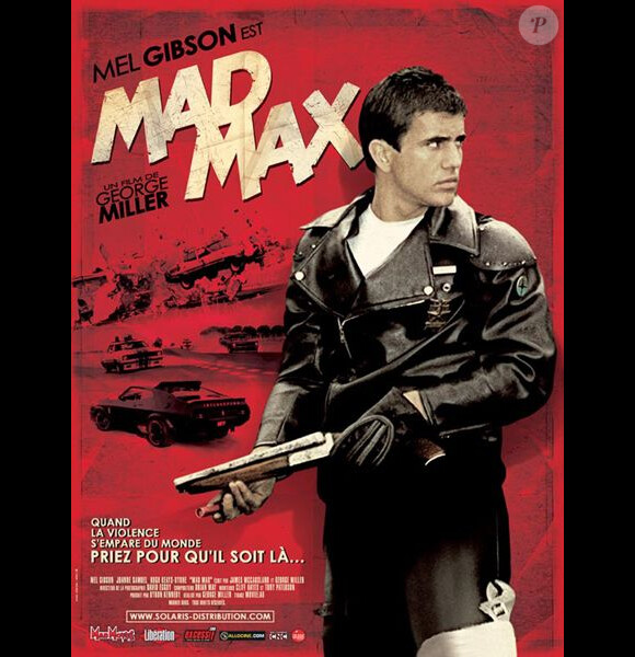 Mel Gibson, premier héros des Mad Max, vraisemblablement remplacé par Tom Hardy.