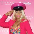Nicki Minaj lance son parfum Pink Friday chez Macy's à New York. Le 24 septembre 2012.