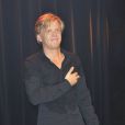 Alex Lutz lors de la Générale de son spectacle, le lundi 22 octobre, au Grand Point Virgule à Paris.