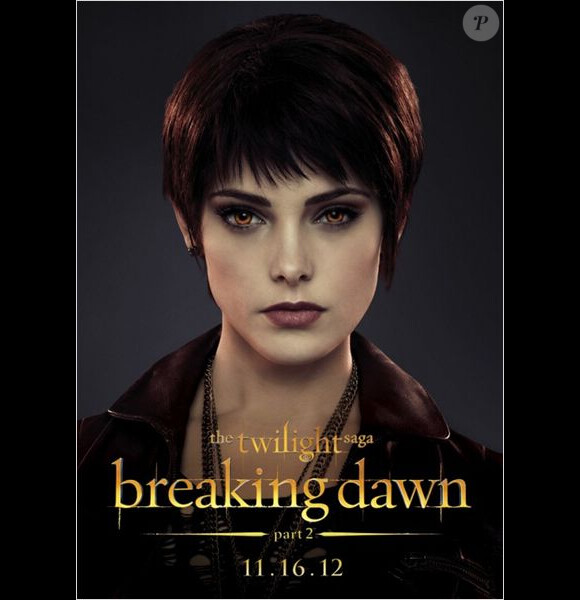 Ashley Greene dans le dernier volet de Twilight, sortie prévue le 16 novembre 2012.