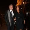 Sidney Toledano et son épouse Katia arrivent à la soirée Dior organisée au restaurant Lapérouse à Paris le 24 octobre 2012