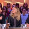 Cyril Hanouna, Enora Malagré et Thierry Moreau sur le plateau du Grand Journal de Canal +, vendredi 26 octobre 2012.