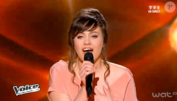 Al.Hy chante La Foule d'Edith Piaf dans The Voice sur TF1 le samedi 28 avril 2012