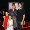 Molly Ringwald assiste, en famille, à l'avant-première du film Les Mondes de Ralph (Wreck it Ralph), à Hollywood, le lundi 29 octobre 2012.