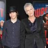 Jamie Lee Curtis et son fils Thomas à la première de Wreck-it Ralph (Les Mondes de Ralph) le 29 octobre 2012 à Los Angeles.