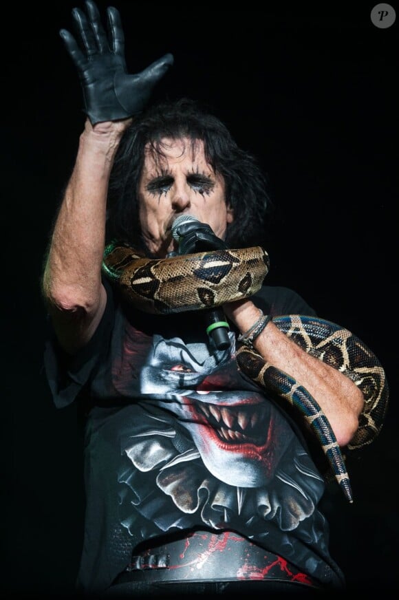 Le chanteur Alice Cooper à Londres, le 28 octobre 2012.