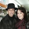 Vincent Damon Furnier alias Alice Cooper et sa femme Sheryl à Londres, le 29 octobre 2012.