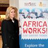La princesse Maxima des Pays-Bas au Théâtre Ziti à Zeist le 29 octobre 2012 pour la conférence Afrika Works!.