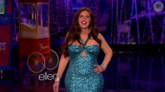 Ellen DeGeneres imite Sofia Vergara dans son talk show - octobre 2012