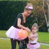 Nicole Richie et sa fille Harlow pour Halloween.