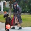 Joel Madden déguisé en pirate comme son fils pour Halloween.