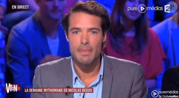 Nicolas Bedos dans Vous trouvez ça normal ? sur France 2 le vendredi 2 novembre 2012