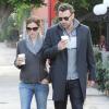 Jennifer Garner et Ben Affleck dégustent un café à Brentwood, Los Angeles, le 2 novembre 2012