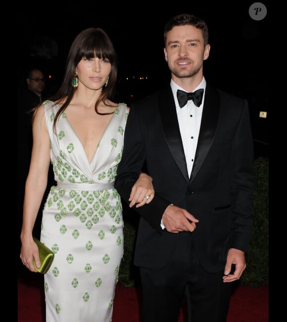 Justin Timberlake et Jessica Biel en juillet 2012 à New York