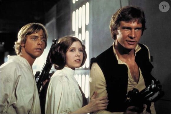 Carrie Fisher, sublime princesse Leia Organa dans la saga Star Wars.