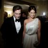 La princesse Madeleine de Suède et son fiancé Christopher O'Neill le 7 novembre 2012 au Yale Club de New York pour la soirée de gala du Raoul Wallenberg Civic Courage Award. Leur première apparition publique officielle depuis leurs fiançailles, et la première mission du futur prince.