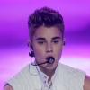 Justin Bieber chante lors du défilé Victoria's Secret au 69th Regiment Armory. New York, le 7 Novembre 2012.