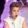 Justin Bieber signe une jolie performance lors du défilé Victoria's Secret au 69th Regiment Armory. New York, le 7 novembre 2012.