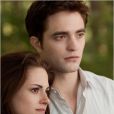 Kristen Stewart et Robert Pattinson, amoureux et vampires.
