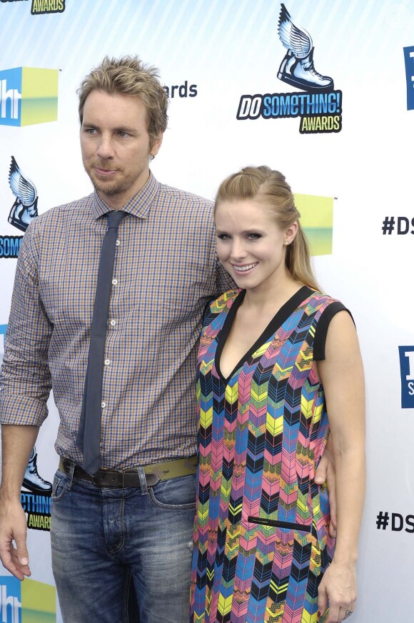 Dax Shepard et Kristen Bell à la soirée Do Something Awards 2012, le 19 août 2012 à Santa Monica.