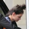 Katie Holmes et son chignon se rendent dans une école à Manhattan, le 13 novembre 2012.