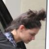 Katie Holmes et sa nouvelle coiffure se rendent dans une école à Manhattan, le 13 novembre 2012.