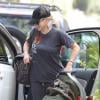 Anna Faris emmène son fils bébé chez le pédiatre à Los Angeles, le 2 Novembre 2012.
