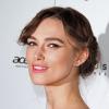 Keira Knightley, sublime Anna Karenina pour la promotion du film, le 14 novembre 2012.