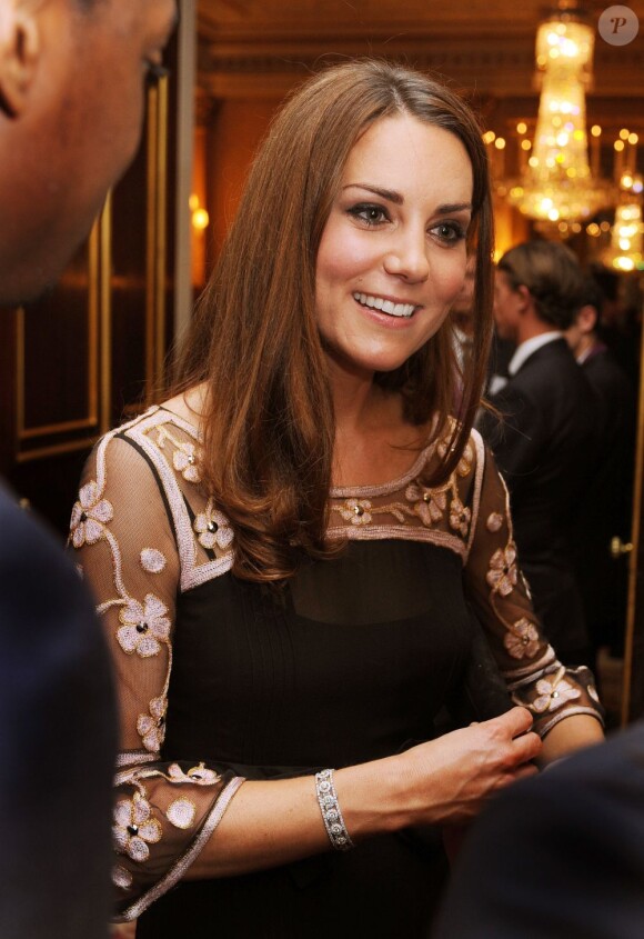 Kate Middleton à Buckingham Palace le 23 octobre 2012.
