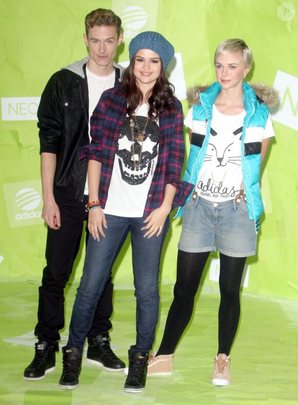 Selena Gomez est la nouvelle icône de la marque Adidas NEO. Los Angeles, le 20 novembre 2012.