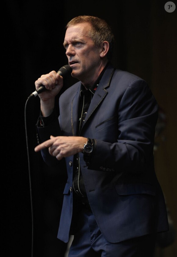 Hugh Laurie à Hambourg le 15 juin 2012.