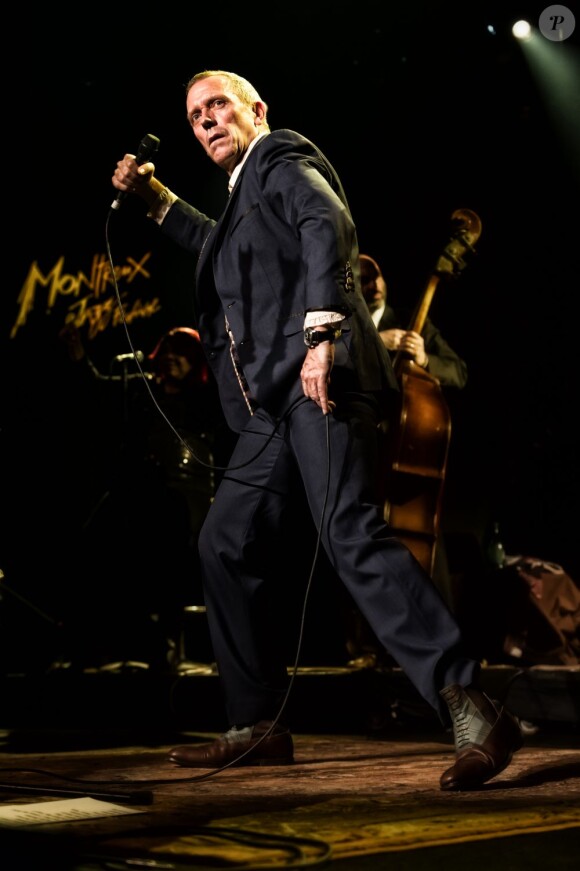 Hugh Laurie en concert à Hambourg le 9 juillet 2012.