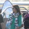 George Clooney et sa petite amie Stacy Keibler, Cindy Crawford et son mari Rande Gerber ainsi que leurs enfants arrivent au Mexique pour passer les vacances de Thanksgiving le 21 novembre 2012.