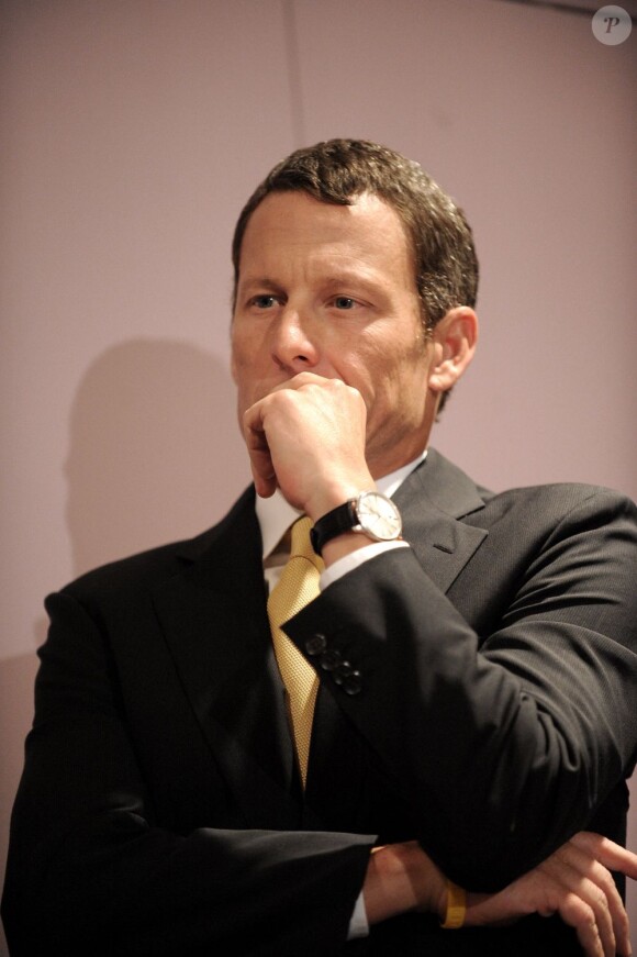 Lance Armstrong à Los Angeles le 28 février 2011.