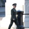 Tom Cruise sur le tournage du film All You Need is Kill à Londres, le 25 novembre 2012.