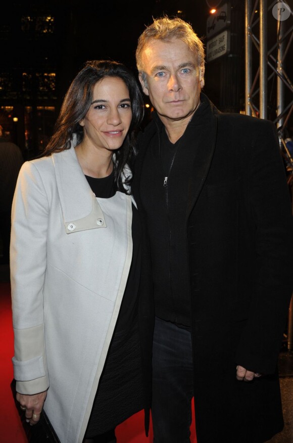 Franck Dubosc et sa femme Danièle le 19 novembre 2012