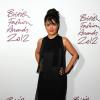 Salma Hayek à la soirée des British Fashion Awards à Londres le 27 novembre 2012.