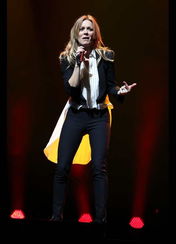 Véronic DiCaire en spectacle à l'Olympia à Paris le 27 Novembre 2012