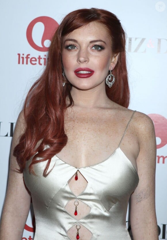 Lindsay Lohan lors de l'avant-première du film Liz & Dick à Beverly Hills, le 20 novembre 2012