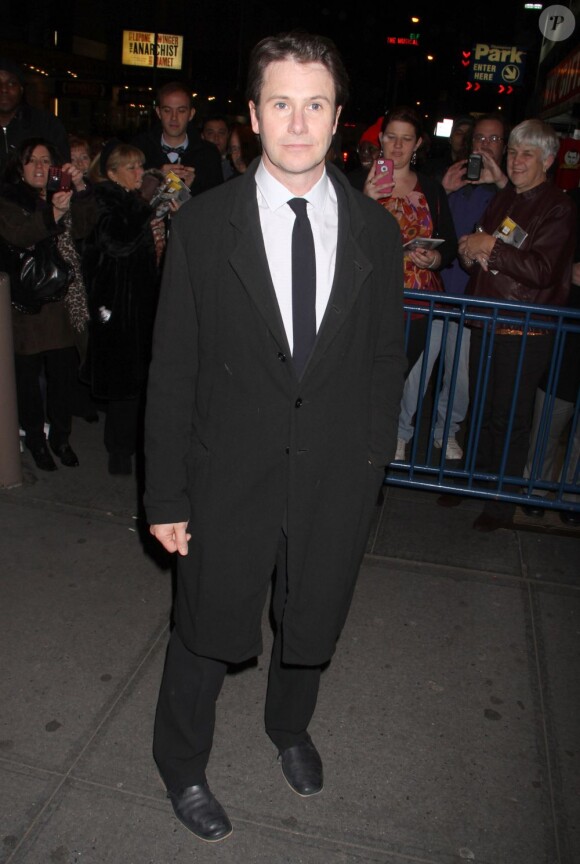 Josh Hamilton arrive à l'after party de la pièce Dead Accounts. New York le 29 novembre 2012