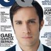 L'acteur Gael García Bernal en couverture du GQ Mexico de novembre 2012, consacré aux Hommes de l'Année.