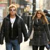 Jon Bon Jovi à New York avec sa femme Dorothea le 29 novembre 2012.
