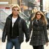 Jon Bon Jovi se promène main dans la main à New York avec sa femme Dorothea le 29 novembre 2012.