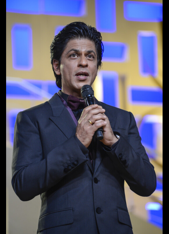 Shahrukh Khan à l'hommage au Cinéma Hindi lors du Festival International du Film de Marrakech, le 1er Decembre 2012.