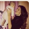 Jade Foret pose avec sa fille Liva, 2 mois et demi, née de son amour avec son fiancé Arnaud Lagardère