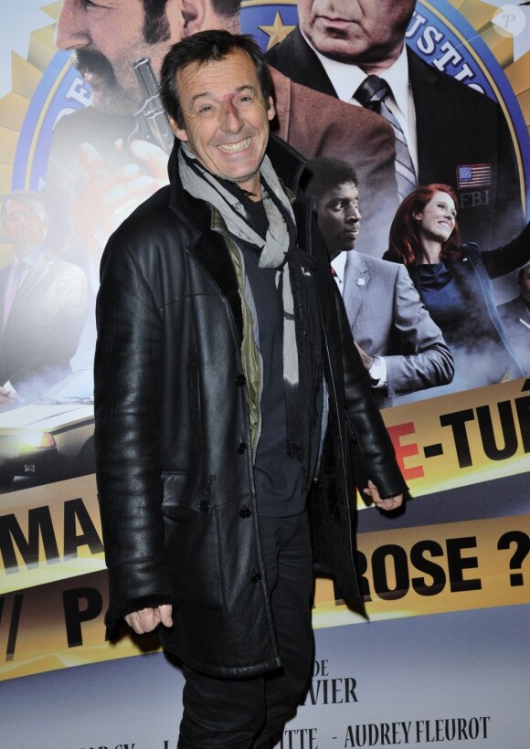 Jean-Luc Reichmann lors de l'avant-première du film Mais qui a re-tué Pamela Rose ? le 2 décembre 2012 à Paris