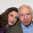 Emmanuelle Galabru et son père Michel pour l'émission de "Vendredi sur un plateau", diffusée le 25 novembre 2012.