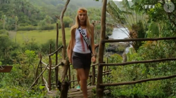 Miss Picardie à l'île Maurice avant la grande soirée Miss France 2013 le samedi 8 décembre 2012 sur TF1