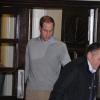 Le prince William quitte l'hôpital King Edward VII où son épouse Kate Middleton est hospitalisée, faisant suite à l'annonce de sa grossesse, à Londres le 3 Decembre 2012
