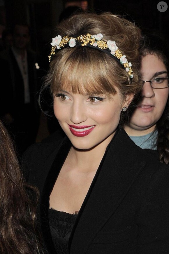 Dianna Agron à la soirée des Ripple of Hope Awards, le 3 décembre 2012 à New York.